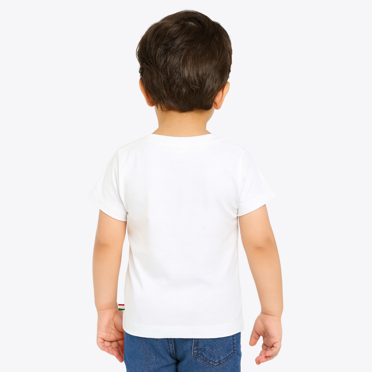 Smile Baby “India – My Country My Pride” T-Shirt for Kids (1–6 Years) – Tricolor Cotton Tee