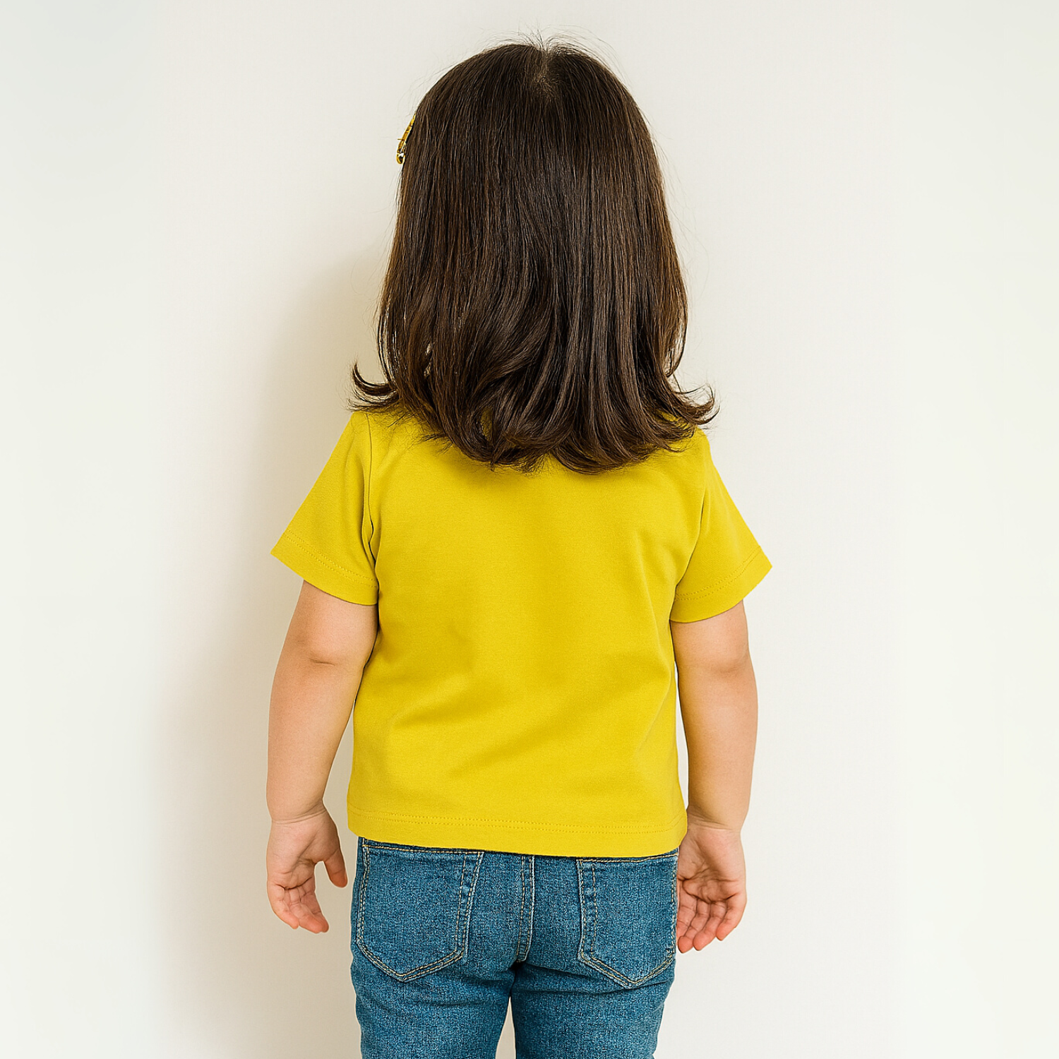 Smile Baby Floral Pocket Style – Cute & Casual Tees for Little Girls | 1 to 6 Year Girls