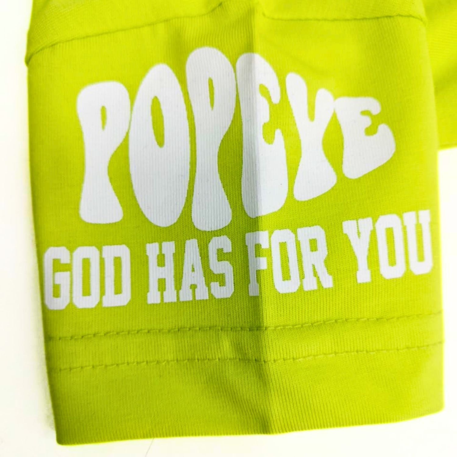 COOLEST Boys Popeye Graphic T-Shirt | Age 12 Months – 12 Years | Cream, R.Green, B.Green