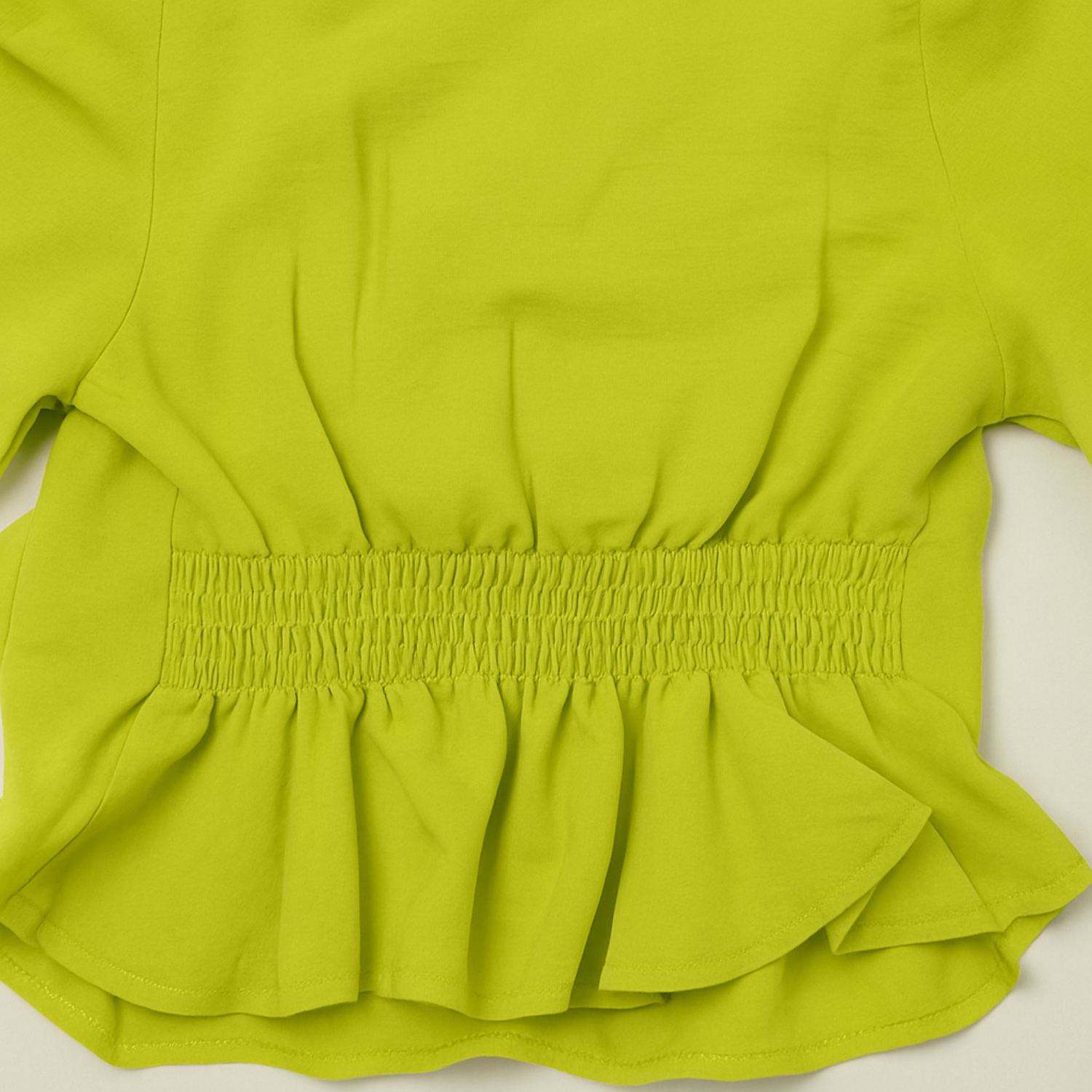 Reverse Xtreme Girls' Floral Wrap Top – Lime Green & Hot Pink | Ages 4–12