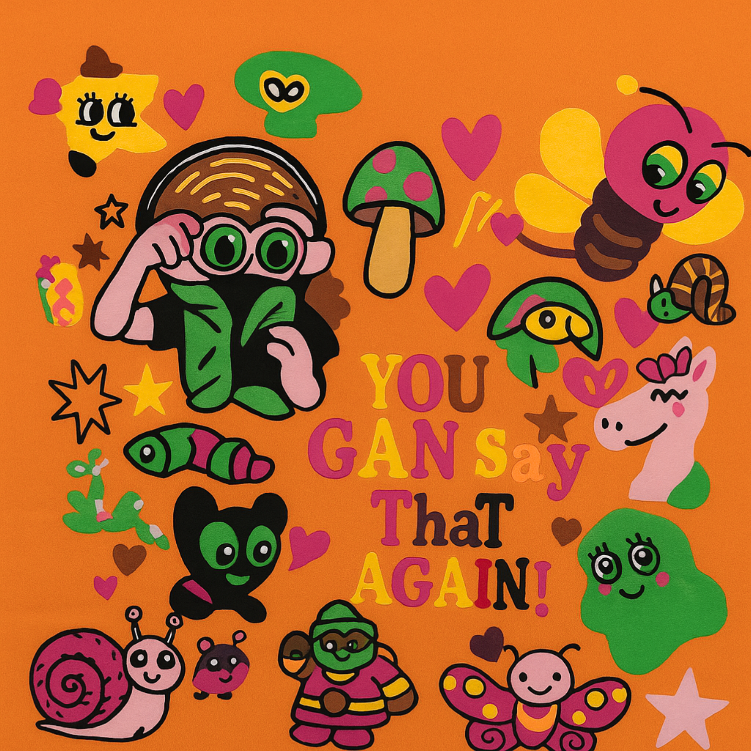 Reverse Xtreme Girls' Cartoon T-Shirt – Soft Cotton | Fun Graphic Print | 5 Colors | Age 1–12 Years