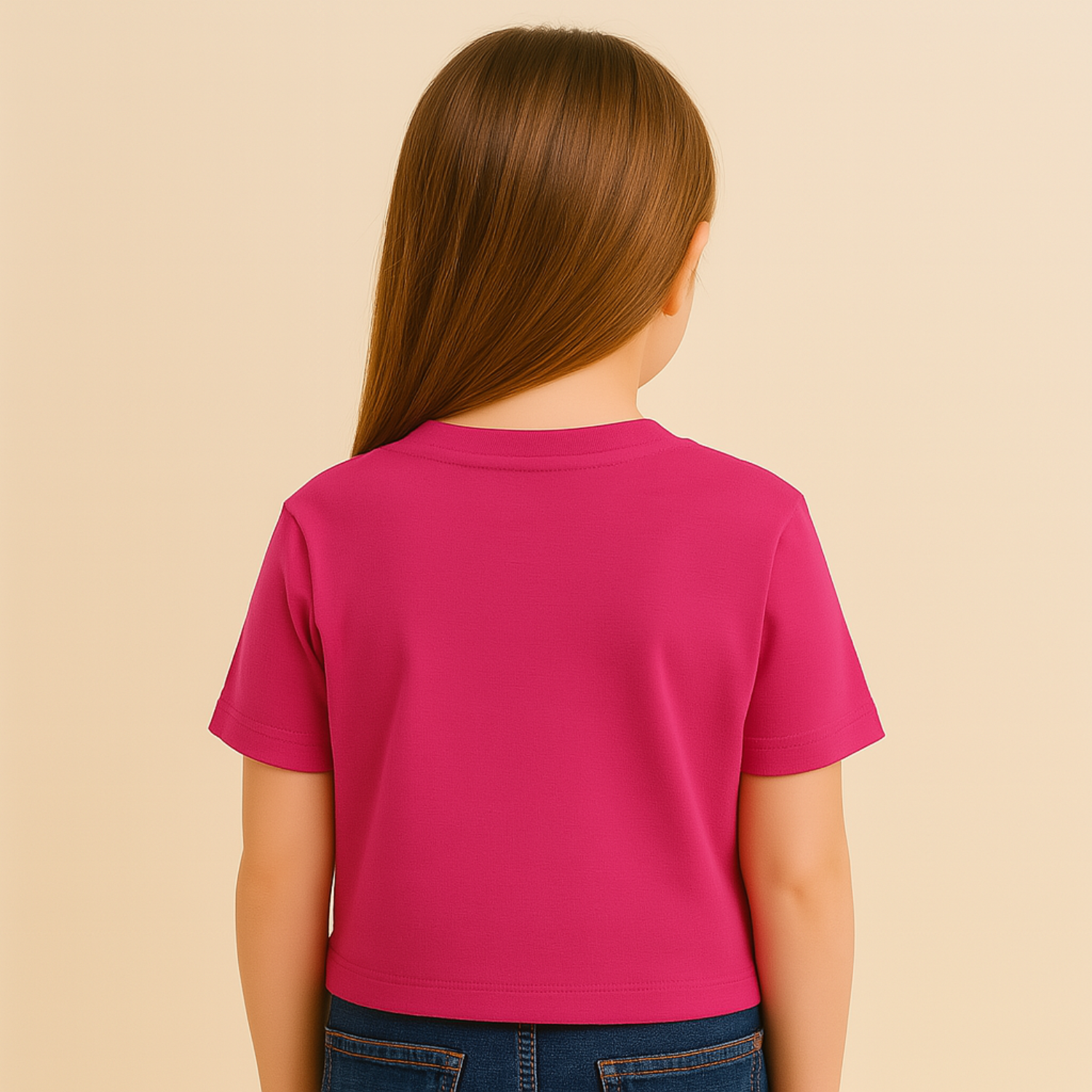 Reverse Xtreme Girls' Cartoon T-Shirt – Soft Cotton | Fun Graphic Print | 5 Colors | Age 1–12 Years