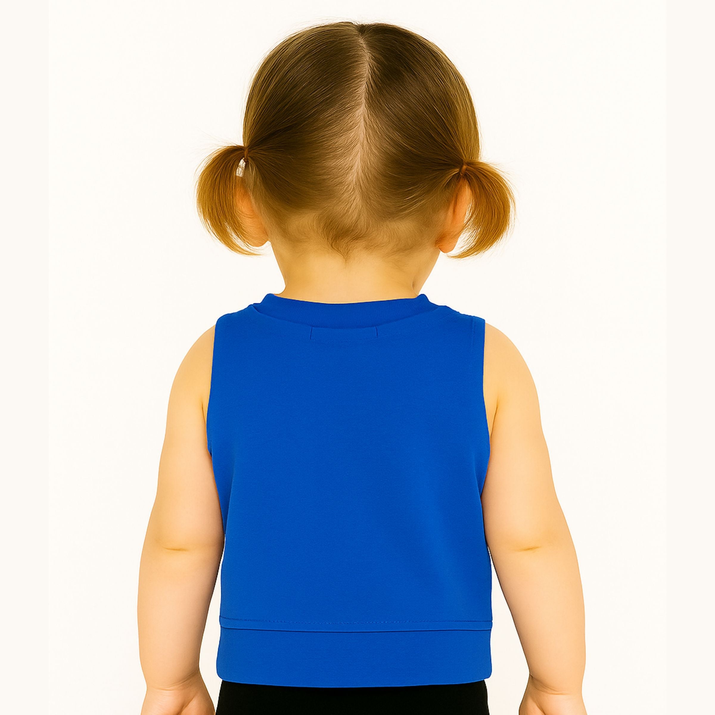 Reverse X-Treme Sleeveless Crop Top for Girls | Ages 18 Months – 12 Years | Stylish Casual Wear