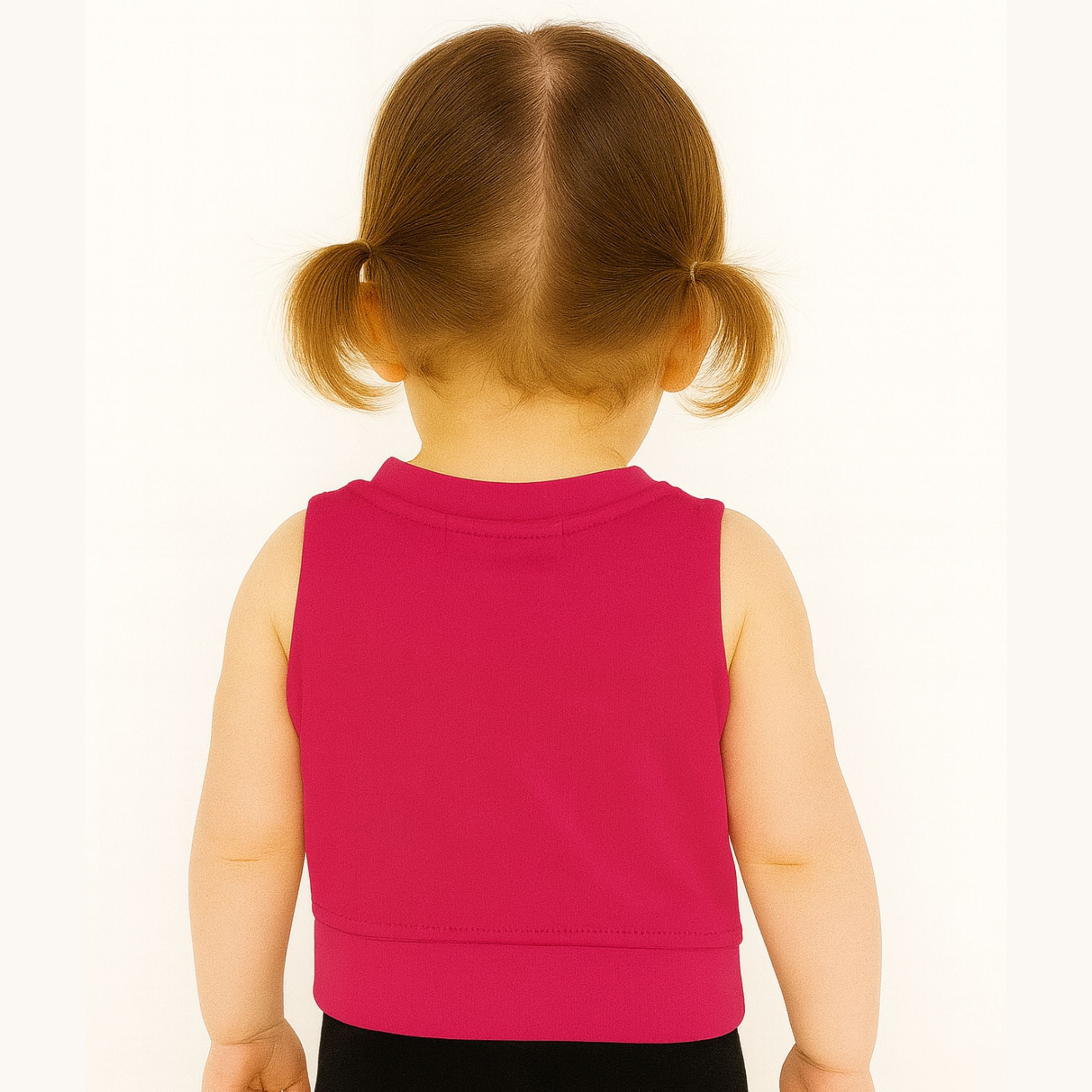 Reverse X-Treme Sleeveless Crop Top for Girls (18 Months – 12 Years)