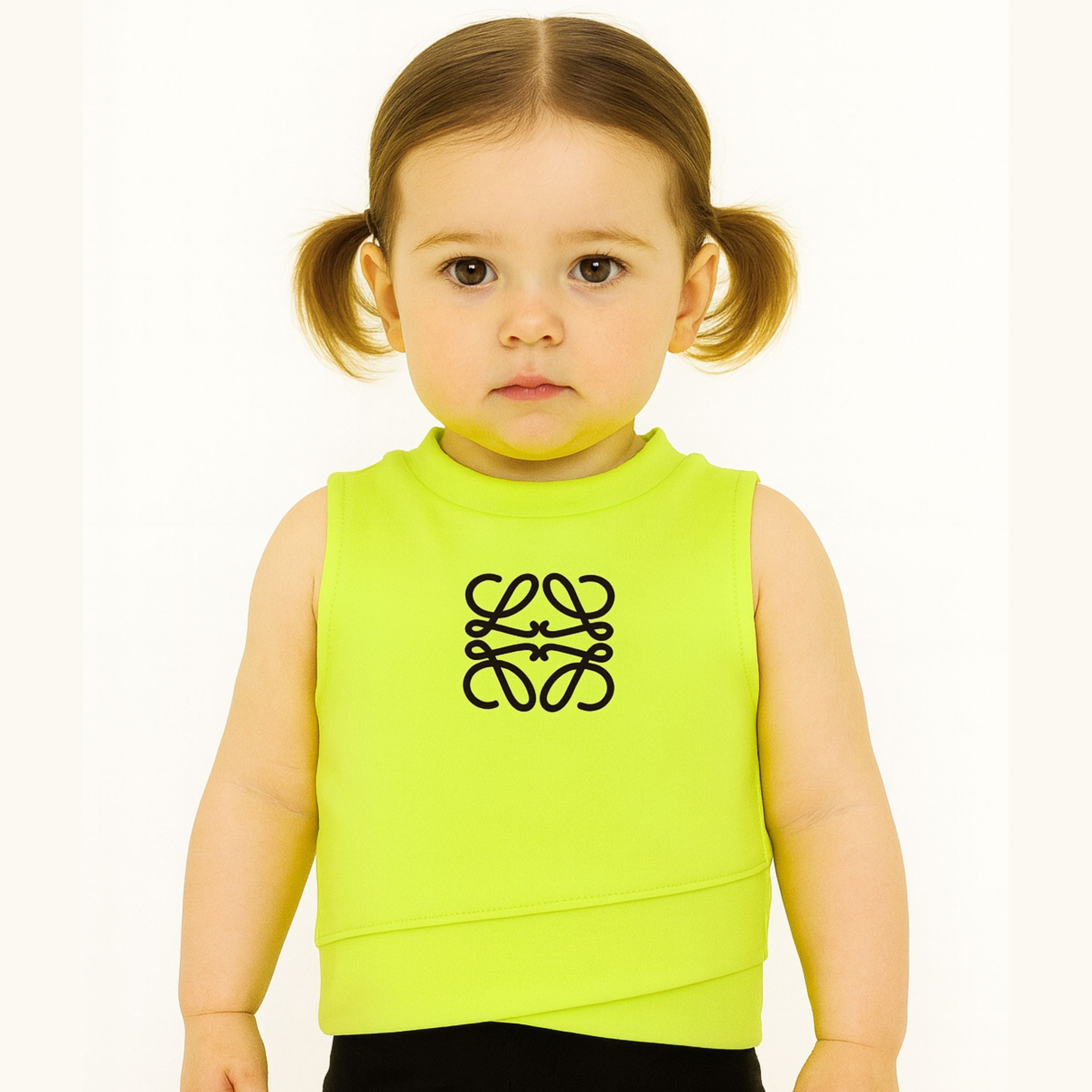 Reverse X-Treme Sleeveless Crop Top for Girls (18 Months – 12 Years)