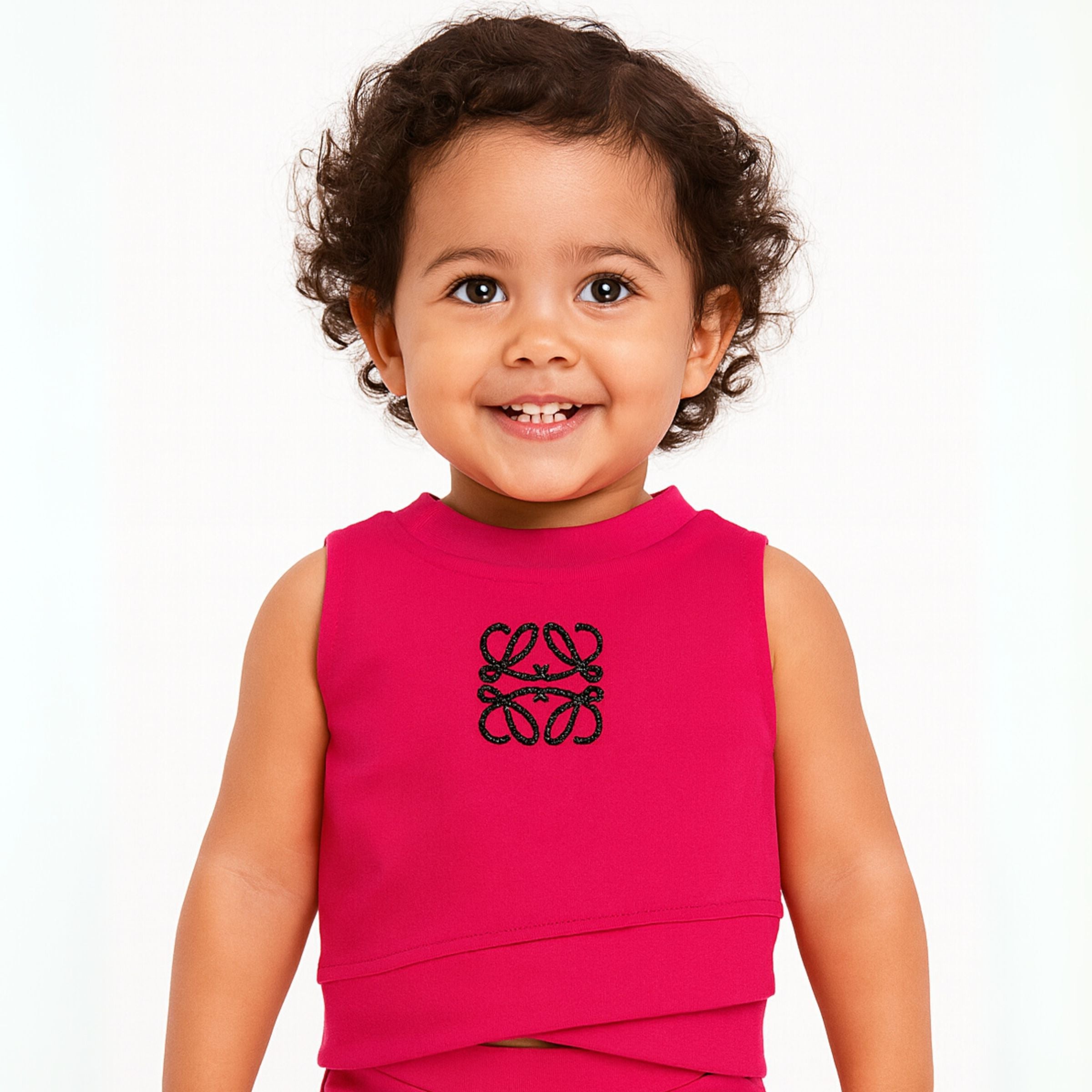 Reverse X-Treme Sleeveless Crop Top for Girls (18 Months – 12 Years)