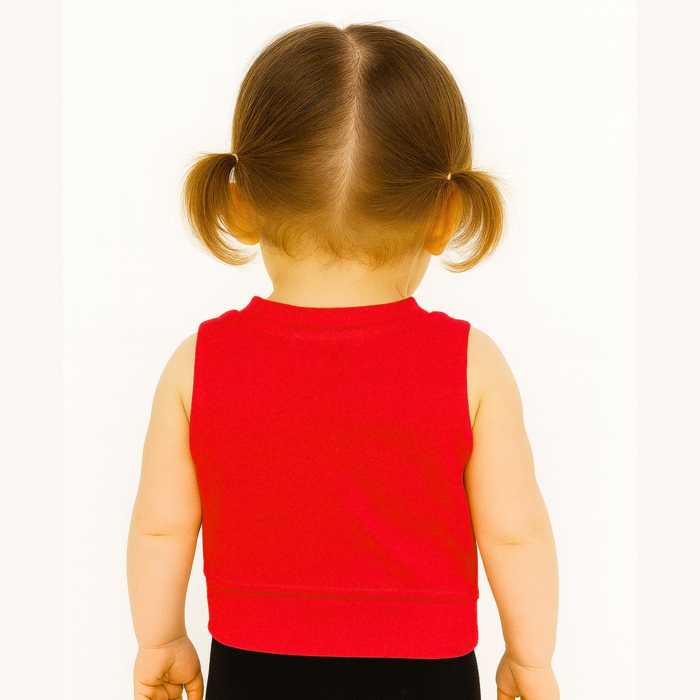 Reverse X-Treme Sleeveless Crop Top for Girls | Ages 18 Months – 12 Years | Stylish Casual Wear