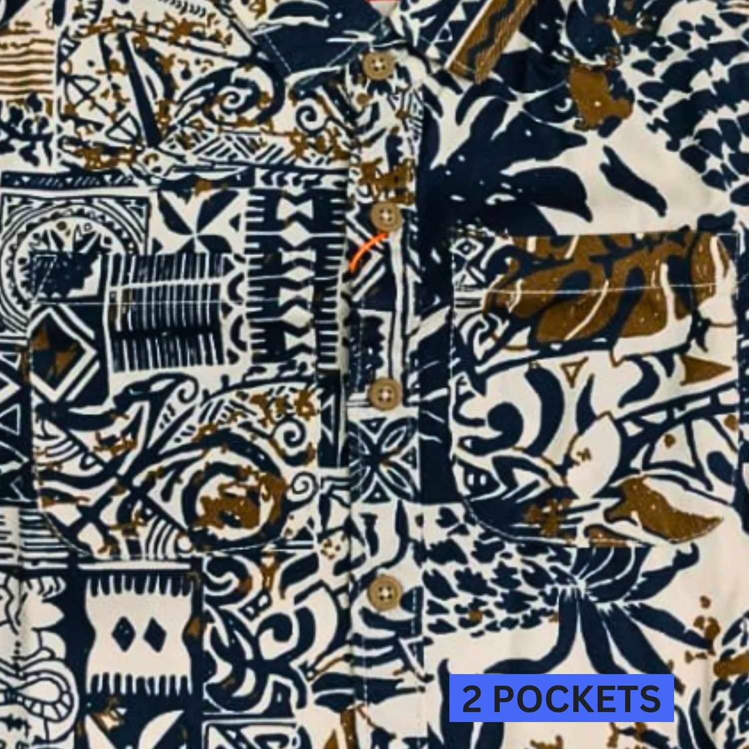 Smile Baby Boys’ Tropical Print Half Sleeve Shirt – Ages 2 to 12 Years