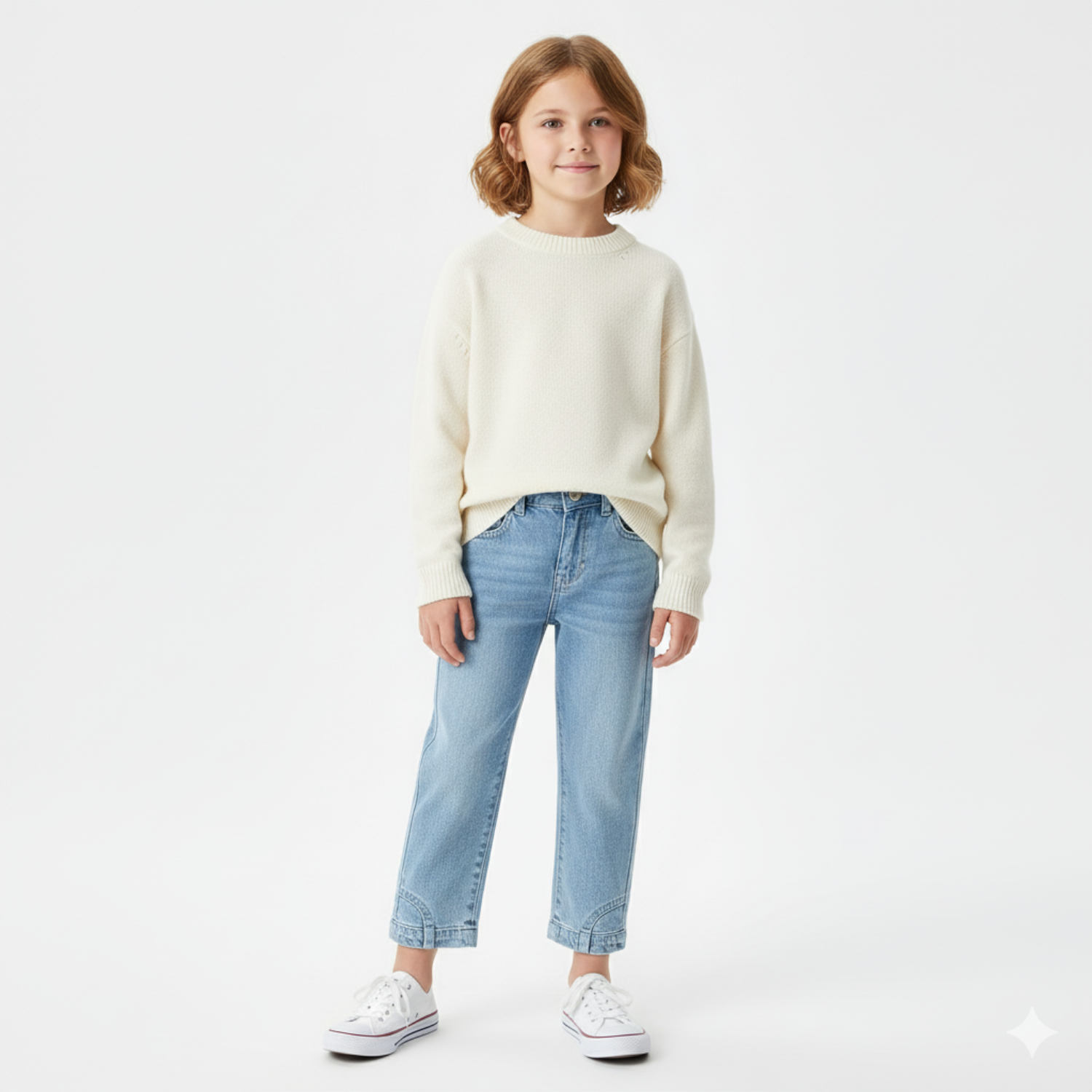 REVERSE X-TREME Girls’ Ice Color Denim Jeans – Ages 1 to 12 Years