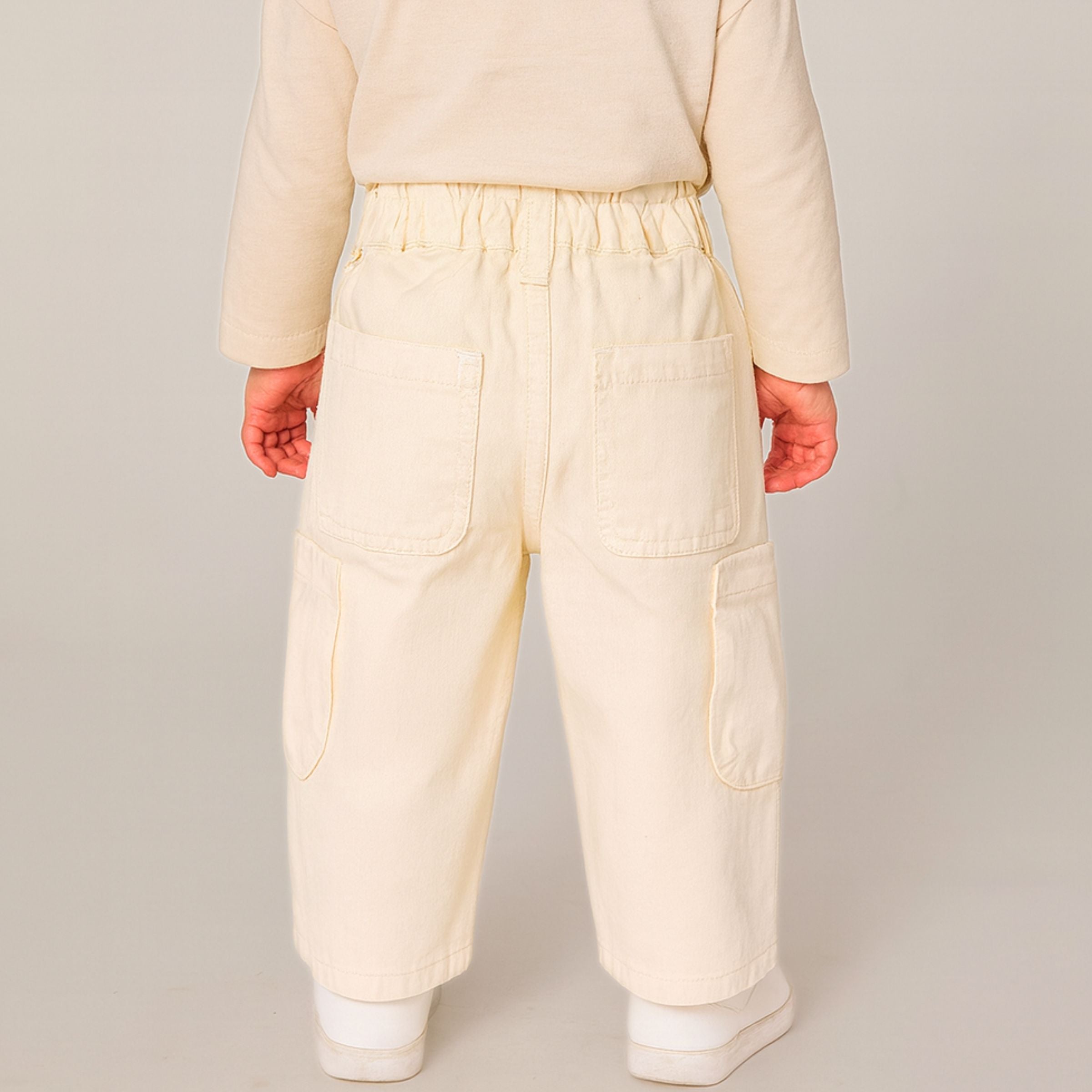 Reverse X-Treme Off-White printed Cartoon Jeans for girls (18 Months – 12 Years)