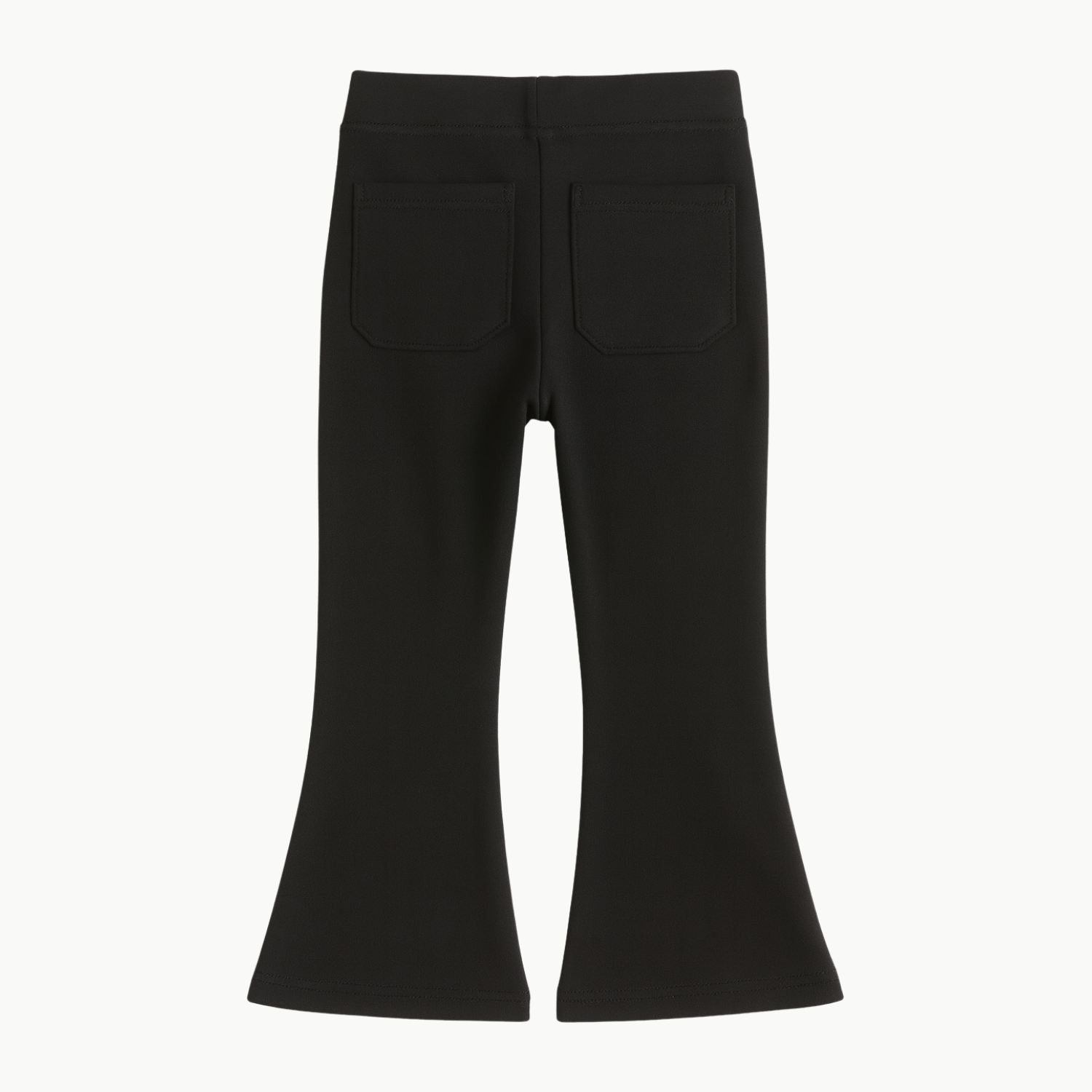 REVERSE X-TREME Girls’ Flared Jeggings – Off-White & Black – Ages 3 to 14 Years