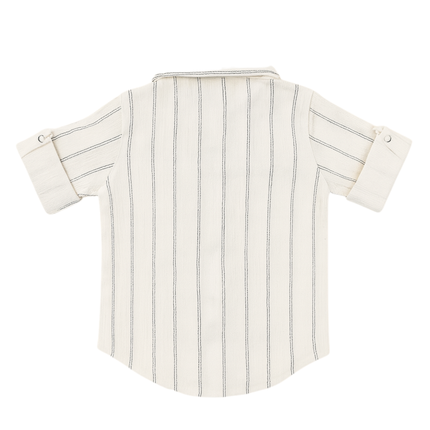 Gusto Kids Cream Striped Full-Sleeve Shirt (6M – 4Y) – Classic Cotton Shirt