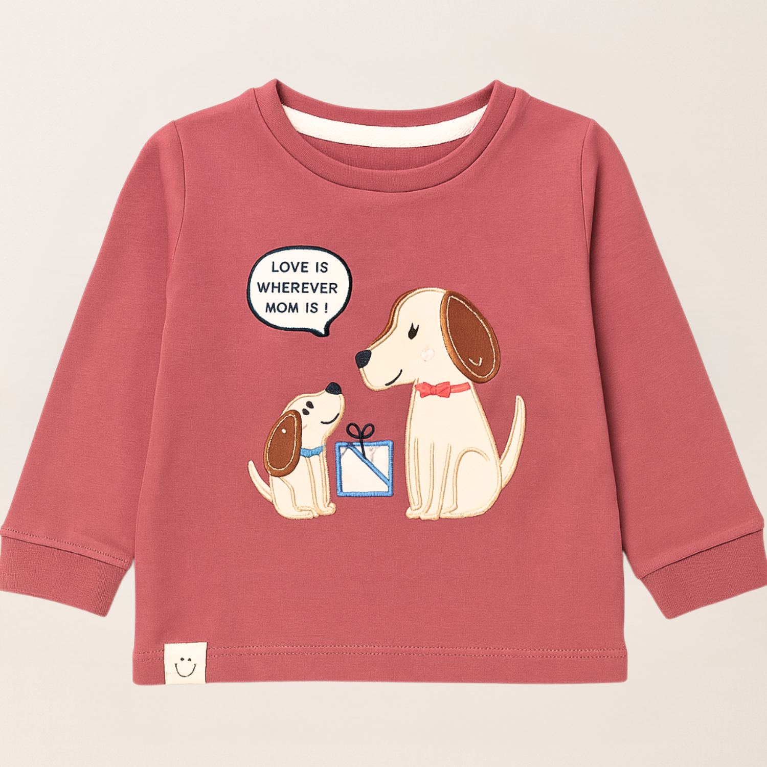OLLYPOP “Home is Wherever” Full Sleeve Cotton Tee – 0–4Y