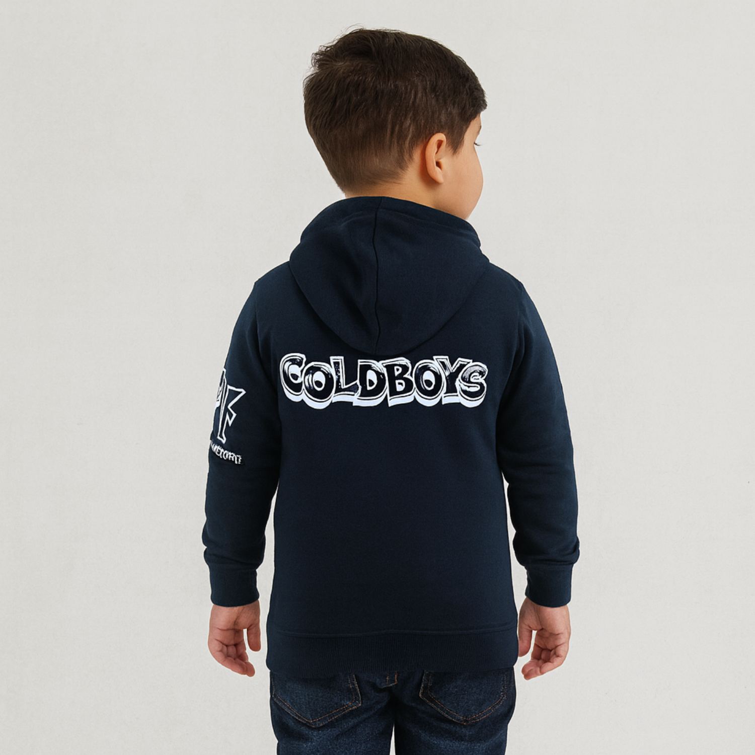 Red Sound Boys Casual Cotton T-Shirt – Stylish Everyday Wear (Red & Cobalt)