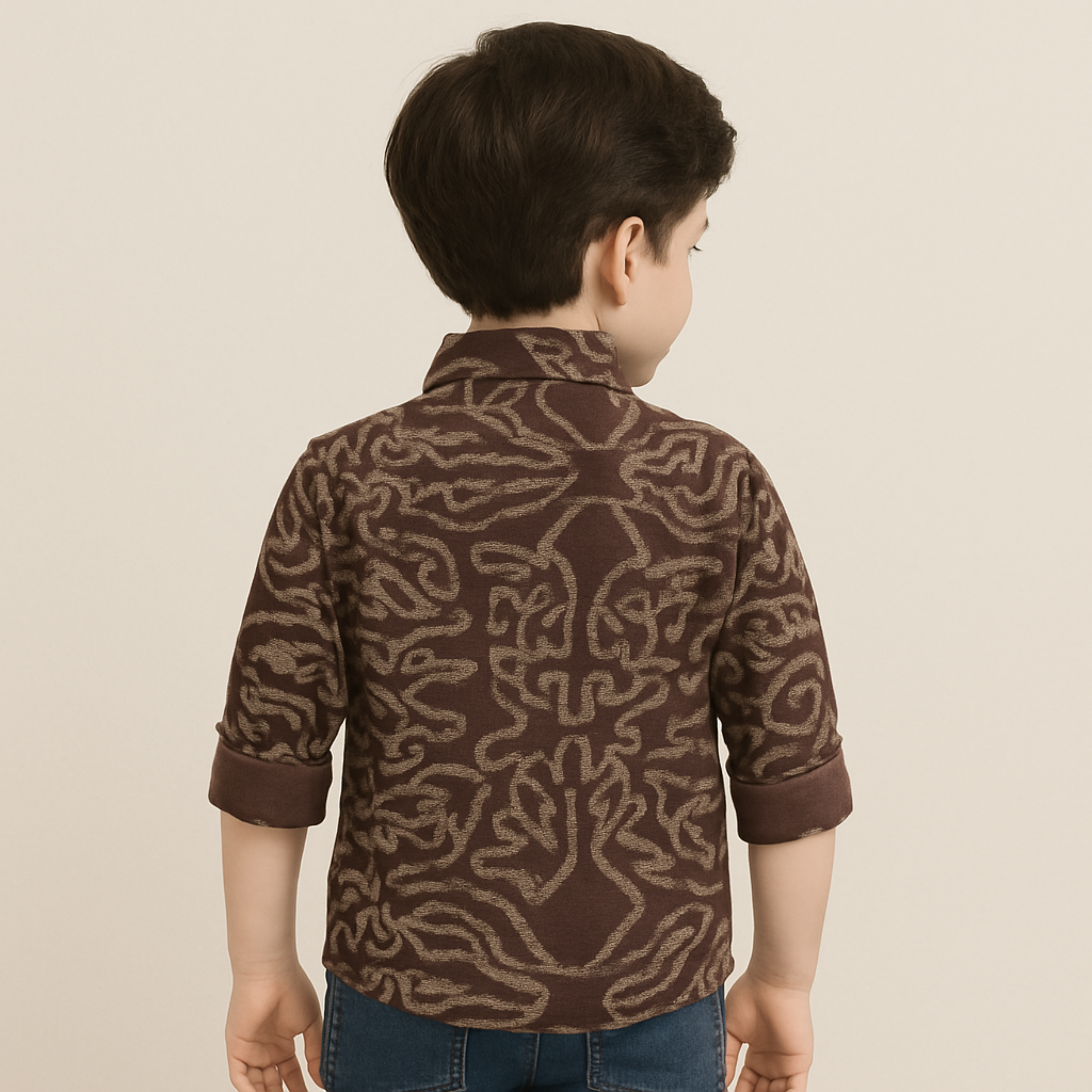 Blazo Boys’ Cadbury Printed Full Sleeve Shirt | Ages 1–10 Years