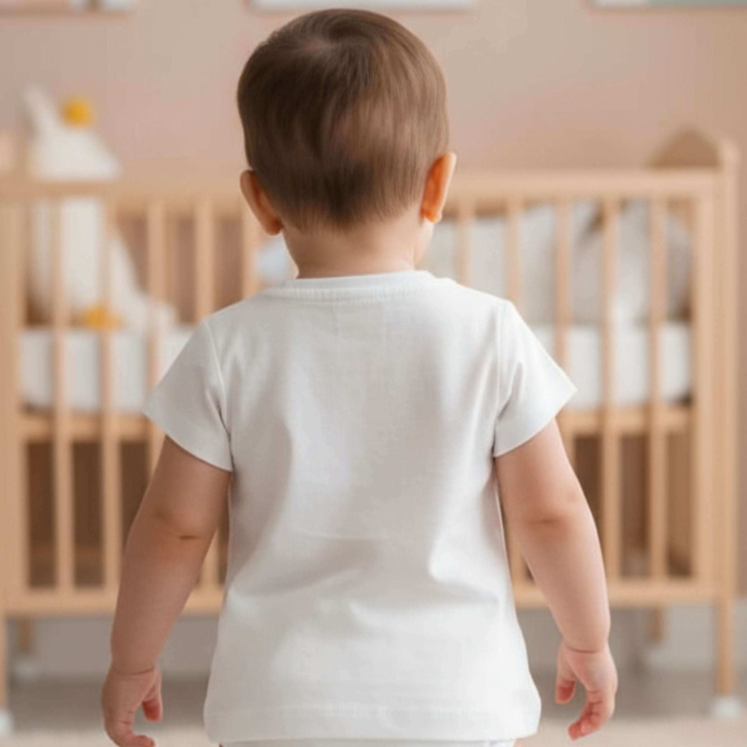 Ollypop Baby Girl Disney Princess “Belle” Printed Cotton T-Shirt | Soft Short Sleeve Top | Age 12 Months to 3 Years