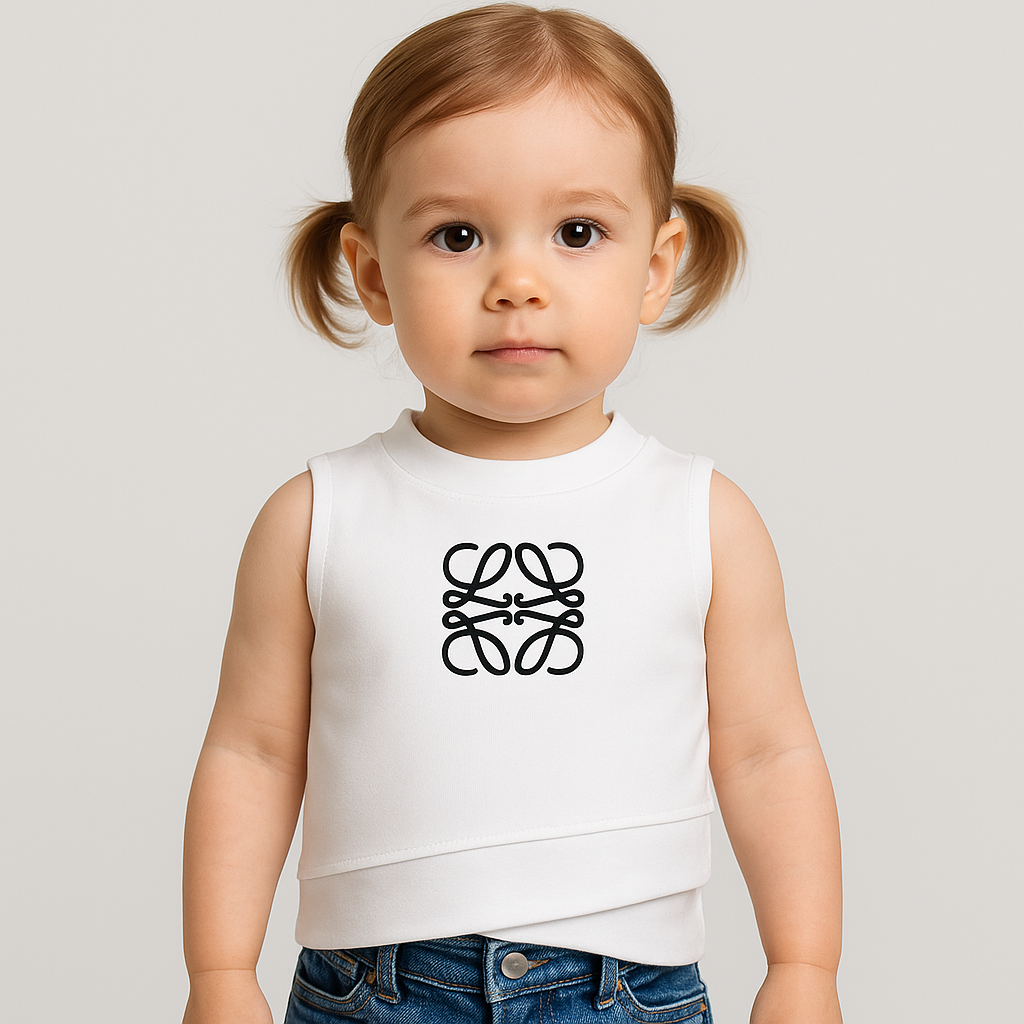 Reverse X-Treme Sleeveless Crop Top for Girls (18 Months – 12 Years)