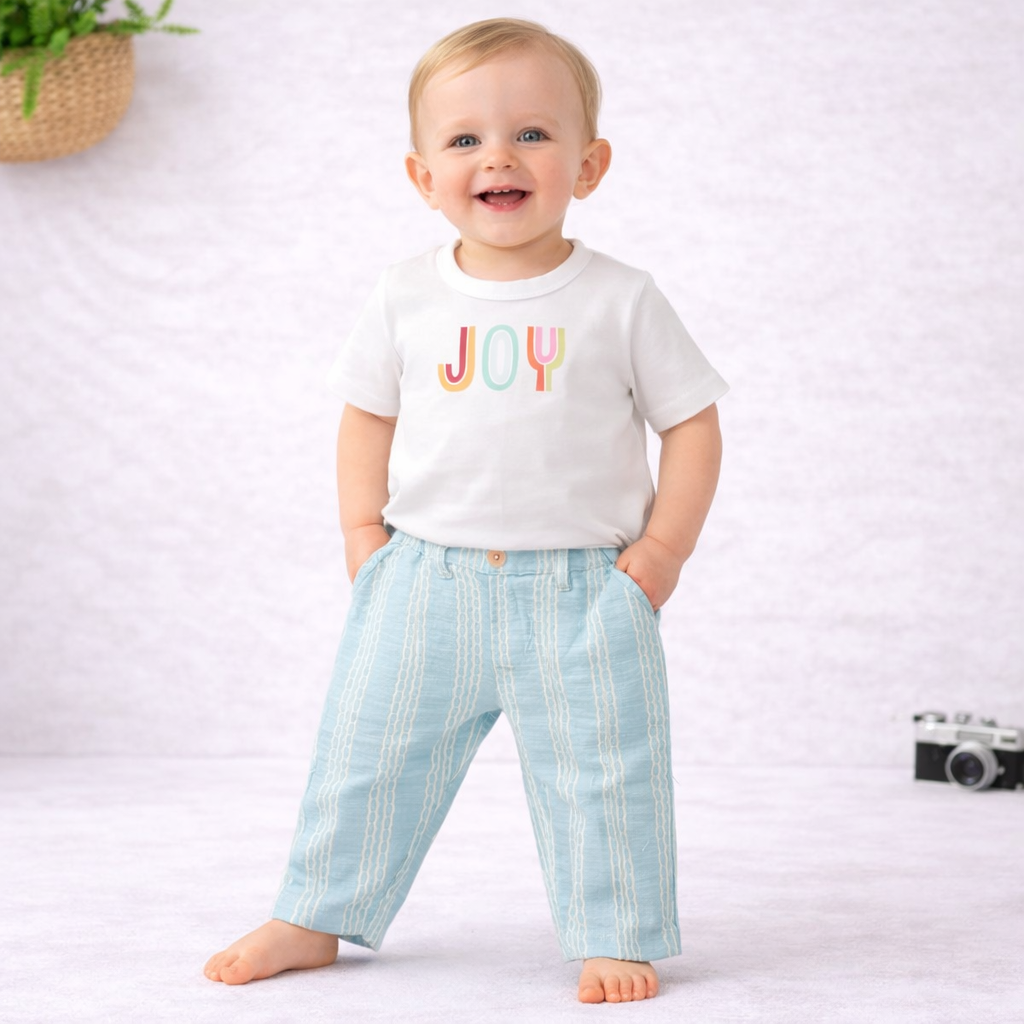 MINT KIDZELLO Boys Set (6 Months to 18 Months) – Stylish Shirt & Pant Outfit