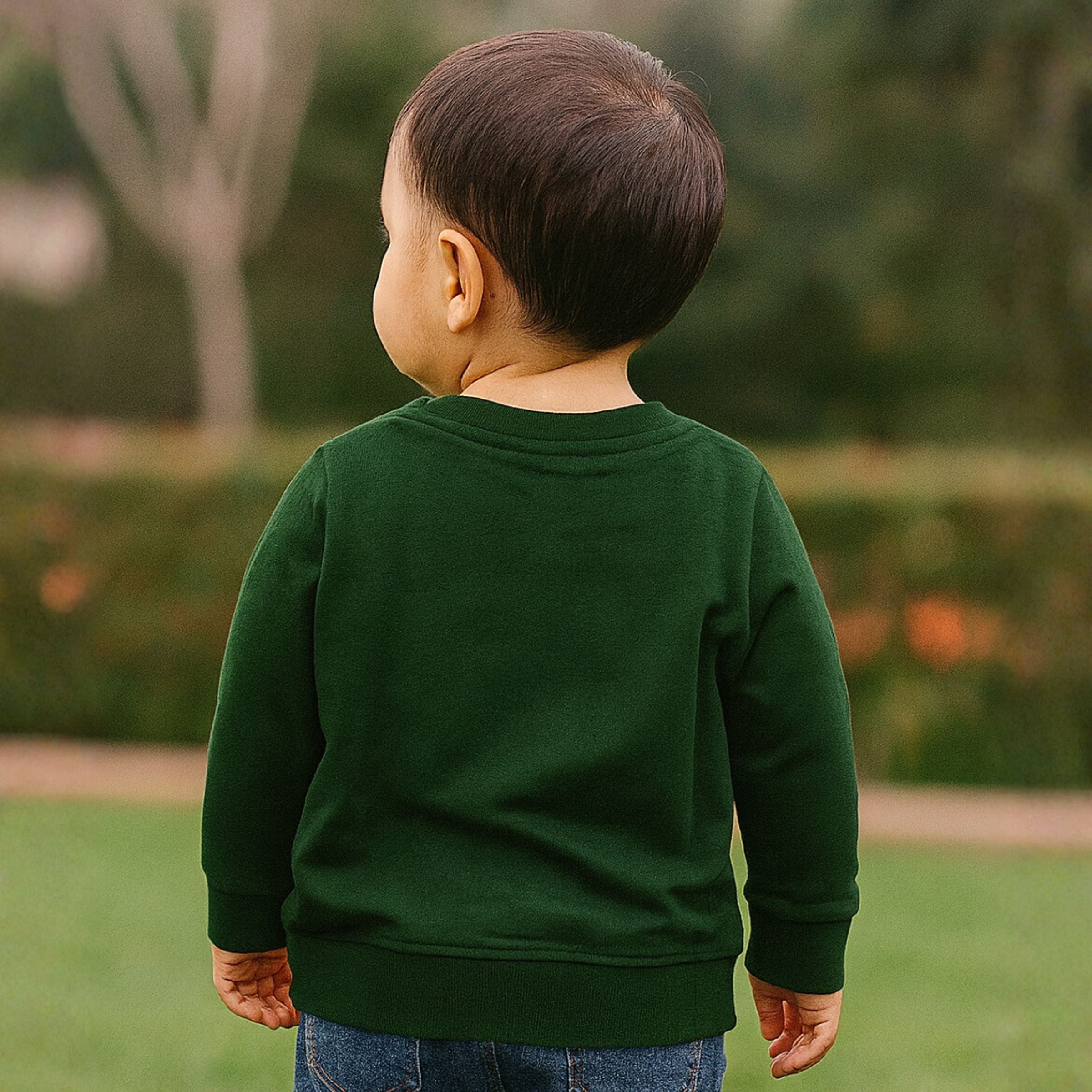 Ollypop Farming Fun Adventure Full Sleeve T-Shirt – Navy & Green (3–24 Months)