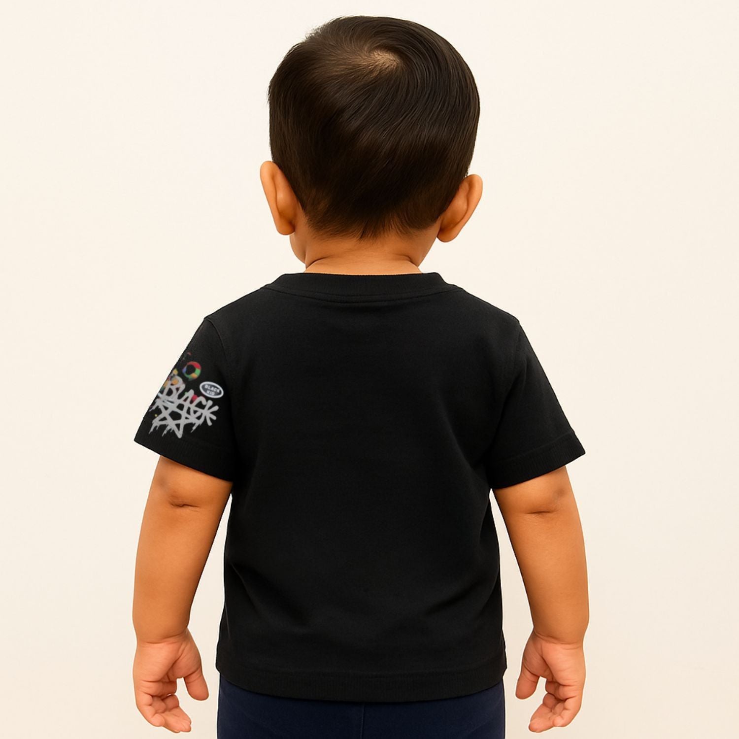 COOLEST Kids Graphic Printed T-Shirt – Yellow & Black | Age 12 Months – 4 Years