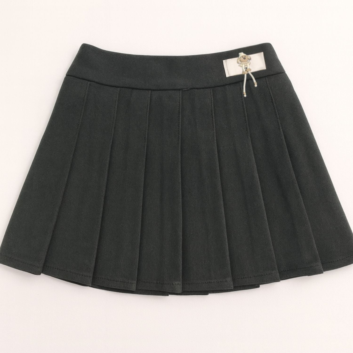 Smile Baby Girls Pleated Skirt – Stylish & Comfortable Bottom Wear (9M–4Y, Black)