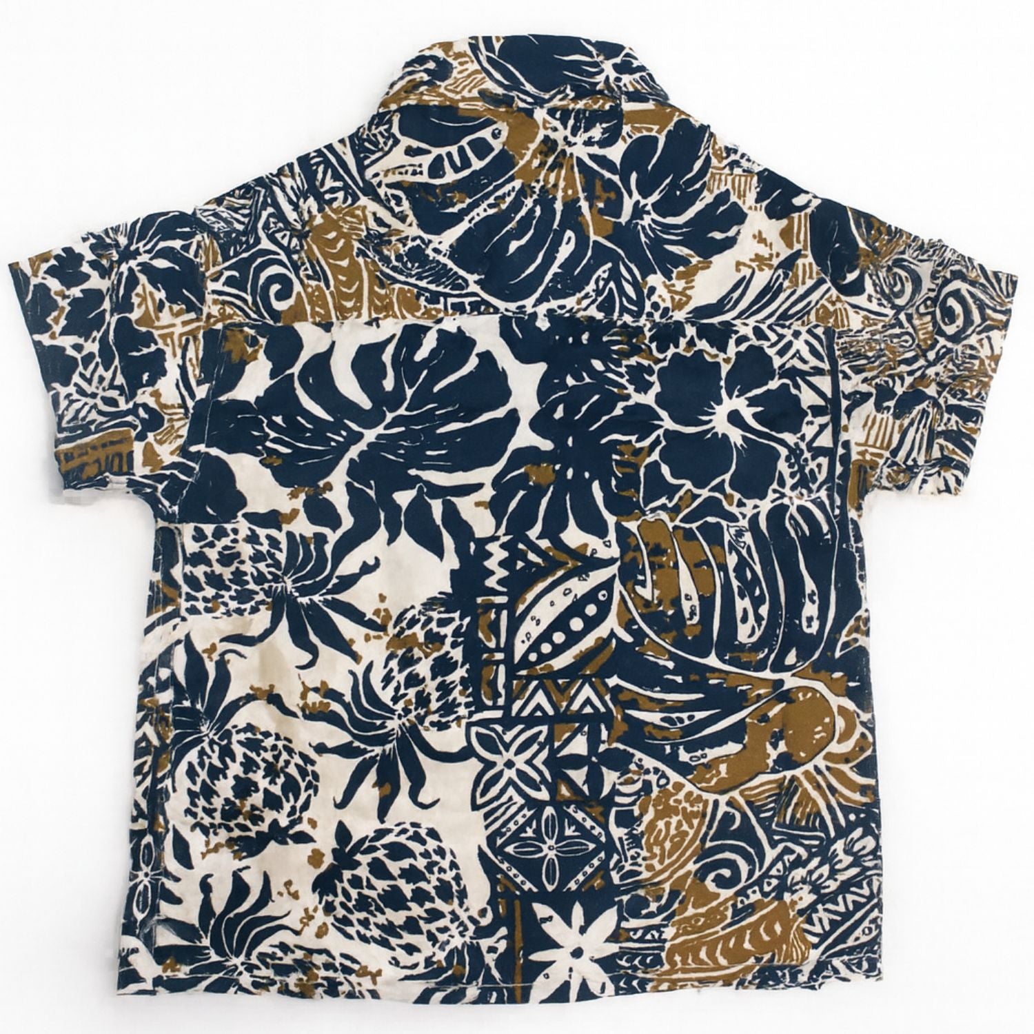 Smile Baby Boys’ Tropical Print Half Sleeve Shirt – Ages 2 to 12 Years